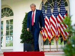 Trump dijo que lavotación universal por correo implicará “una gran vergüenza para los EstadosUnidos”.
