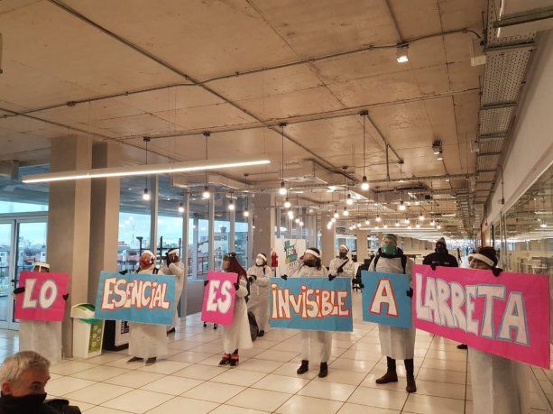 Los trabajadores de ATE denuncian que fueron agredidos por miembros SUTECBA.