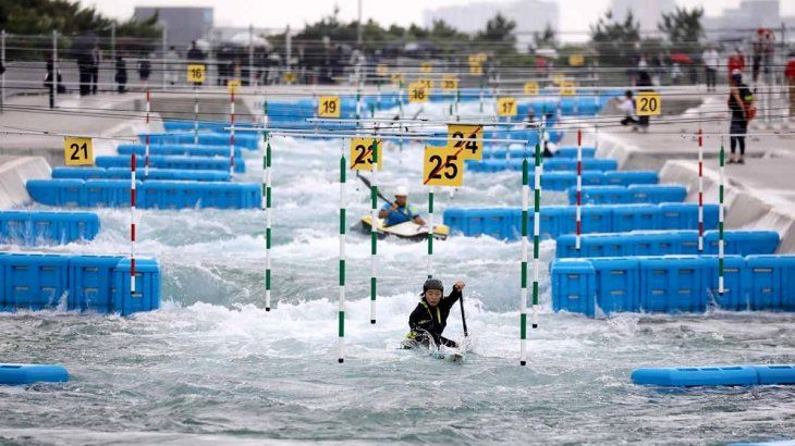 El Canoe Slalom Center de Tokio.