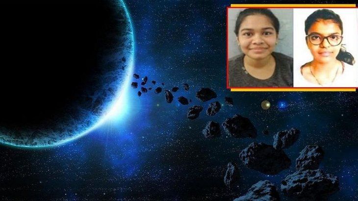 Las dos adolescentes descubrieron en India un asteroide que impactará en la Tierra en un millón de años. 