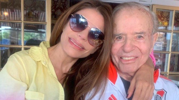 Luego de varios días de internación en el Instituto del Diagnóstico, Zulemita agradeció a todos los rezaron por la salud de su padre Carlos Menem.