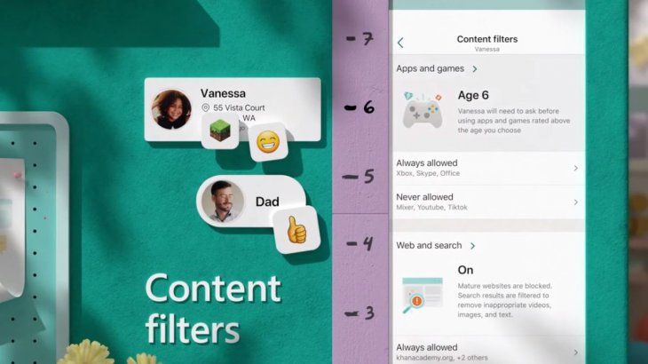 Microsoft Family Safety está disponible para iOS y Android.