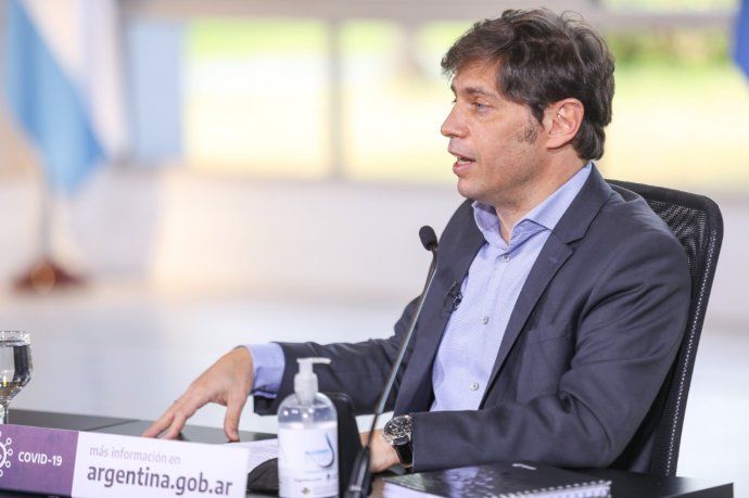 Axel Kicilloff explicó la situación de la cuarentena en el AMBA.