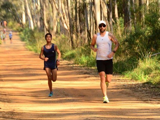Argentina celebró su primera carrera de running en plena ...