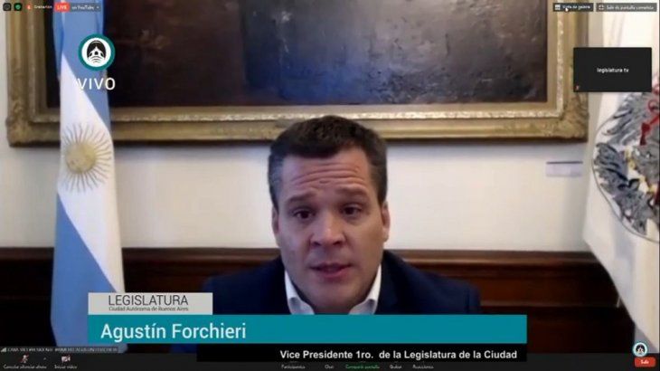 Agustín Forchieri impulsa este emprendimiento interparlamentario.