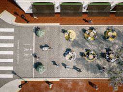 Formato. Se podrán instalar mesas para ampliar el espacio de los locales gastronómicos al aire libre. 