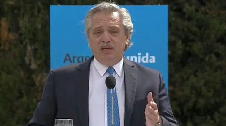 El presidente Alberto Fernández envió un fuerte mensaje a los que delinquen en la provincia de Buenos Aires. 