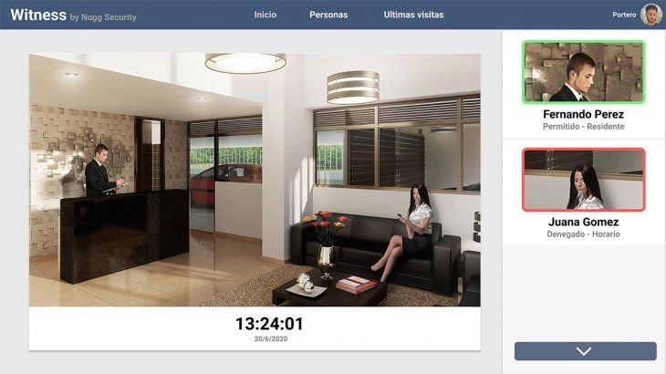 Los alumnos de quinto años de la orientación TIC presentaron el proyecto Witness, que ayuda en la gestión administrariva de oficinas mediante el uso de inteligencia artificial.