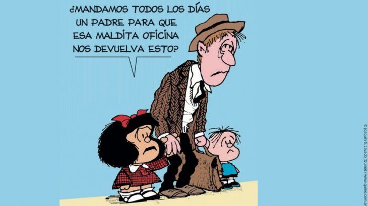 Mafalda representó fielmente las problemáticas de la clase media argentina