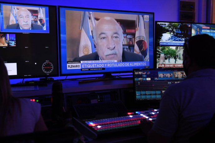 El titular de la Comisión de Salud del Senado, Mario Fiad. 