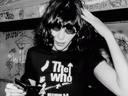 Joey Ramone, el gran abanderado del punk.
