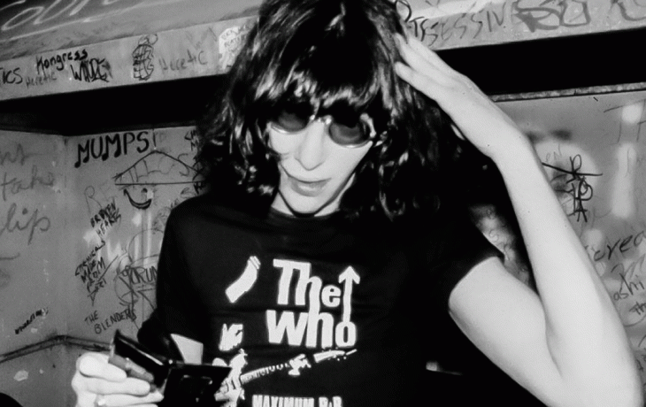Joey Ramone, el gran abanderado del punk. Joey Ramone, el gran abanderado del punk.