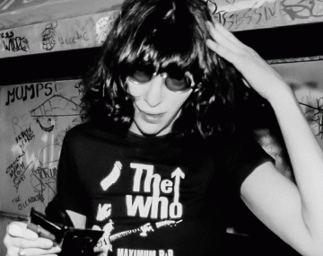 Joey Ramone, el gran abanderado del punk. Joey Ramone, el gran abanderado del punk.