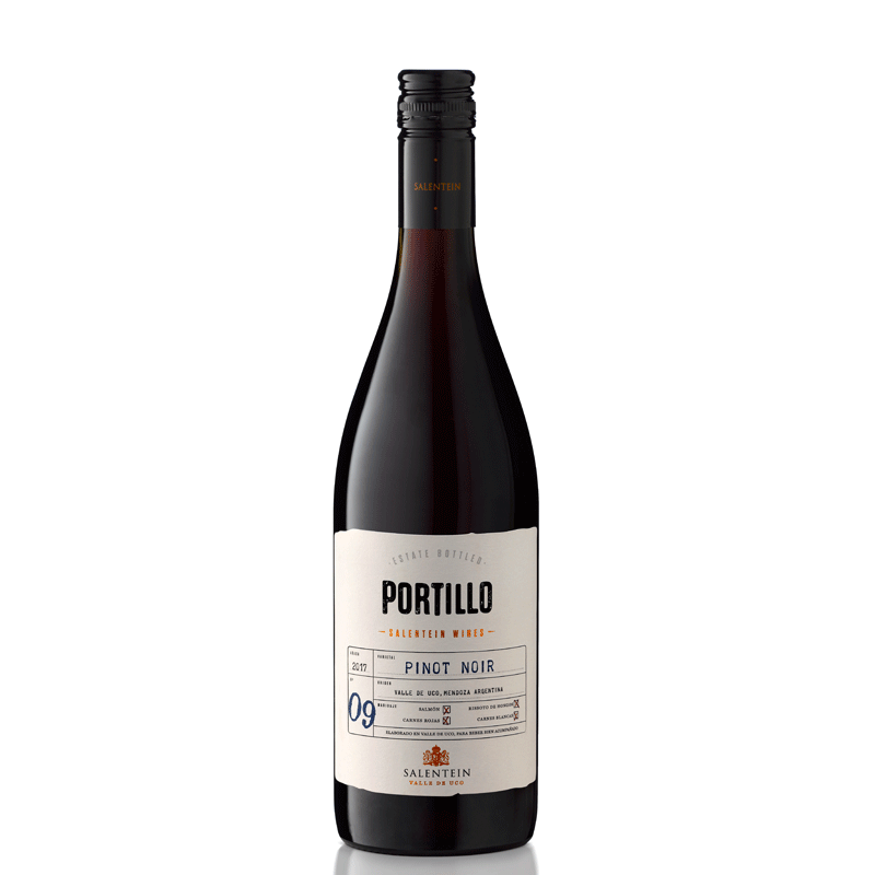 Portillo Pinot noir wine 