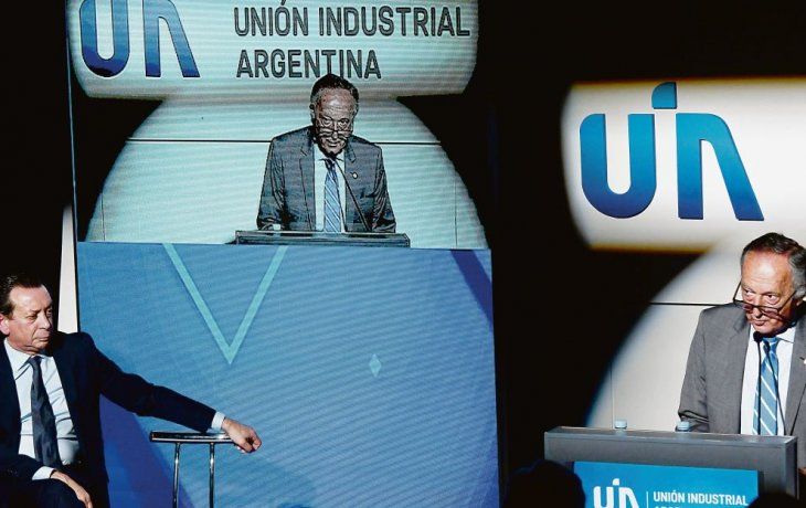 Celebración. Estaba previsto que el presidente Mauricio Macri fuera a encabezar el acto del Día de la Industria pero mandó a su ministro.