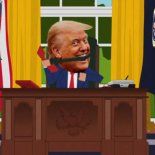 Trump se ha vuelto un personaje recurrente en esta temporada de la serie. Trump se ha vuelto un personaje recurrente en esta temporada de la serie.