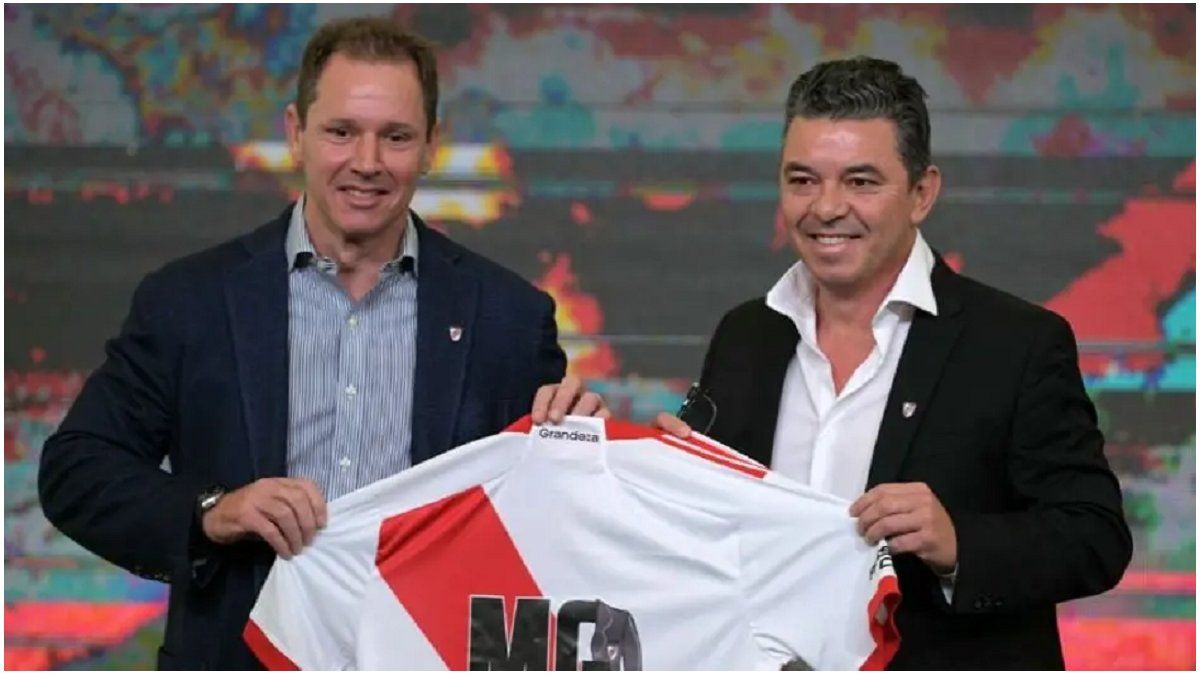 Jorge Brito broke the silence: he came out to bench Marcelo Gallardo and spoke about the River crisis