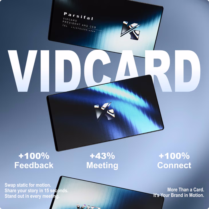 Una tarjeta con pantalla y video propio: la idea busca que el primer contacto no se pierda y apunta a millones que necesitan vender sin pausa. Una tarjeta con pantalla y video propio: la idea busca que el primer contacto no se pierda y apunta a millones que necesitan vender sin pausa.