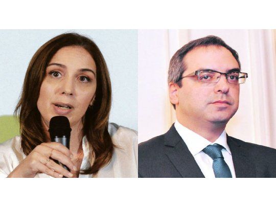 María Eugenia Vidal y Ernesto Kreplak