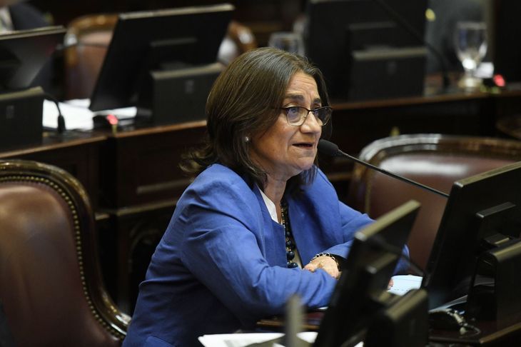 Lucía Corpacci, head of the Senate Health Commission. Lucía Corpacci, head of the Senate Health Commission.