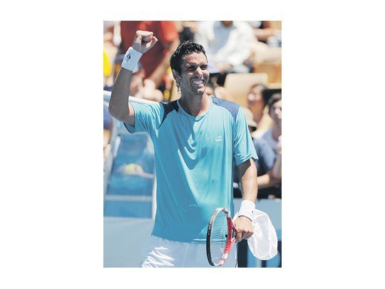 Chela logró una victoria bastante cómoda ante Andújar. Ahora buscará llegar a la segunda semana ni más ni menos que ante Ferrer, No 5 del mundo.