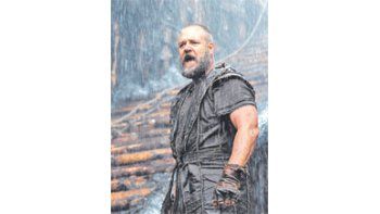 Russell Crowe, de gladiador a Noé en la producción bíblica no convencional, que fue prohibida en cuatro países musulmanes. El actor está empeñado en que Francisco bendiga el film.