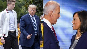 el coronavirus agita la campana en eeuu: se contagiaron un hijo de trump y dos asesores de kamala harris