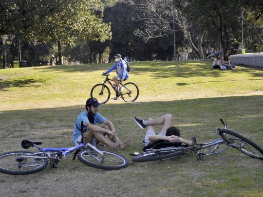 Calor en pleno invierno.