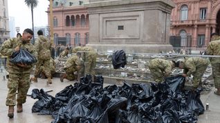 Efectivos del Ejército se encargaron del operativo.