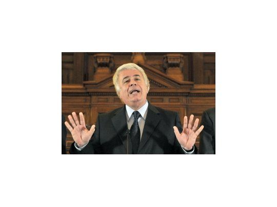 El gobernador de Córdoba, José Manuel de La Sota.