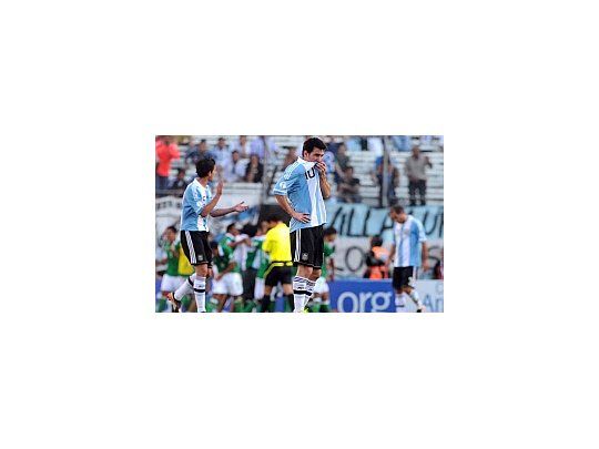 Messi y su desilusión.