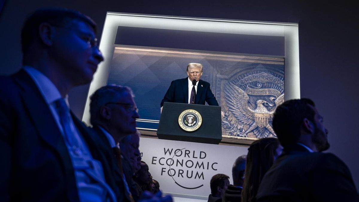 El Foro Económico de Davos se prepara para enfrentar a un desenfrenado Donald Trump