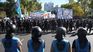 Organizaciones sociales marcharon en contra de la política de Estados Unidos hacia Venezuela.
