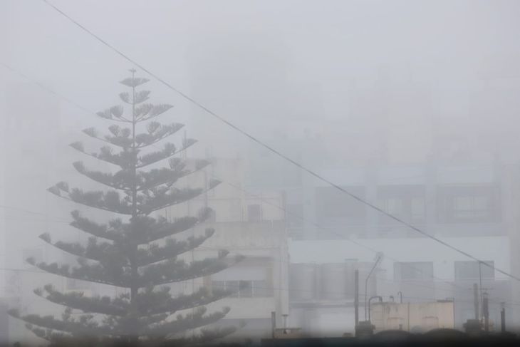 Fuentes del Servicio Meteorológico Nacional indicaron que las condiciones tenderían a mejorar alrededor de las 10. Fuentes del Servicio Meteorológico Nacional indicaron que las condiciones tenderían a mejorar alrededor de las 10.