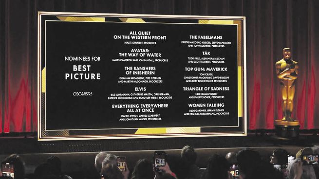 oscar 2023. Las nominaciones de la Academia de Cine de Hollywood se conocieron ayer. Pocas sorpresas, aunque sí algunas significativas omisiones.