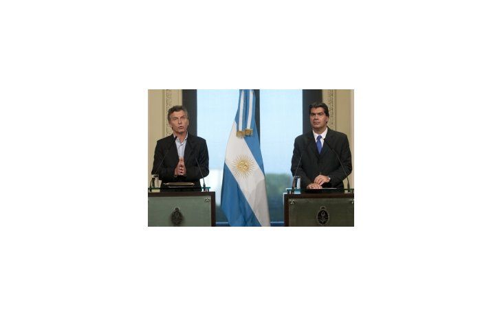 Mauricio Macri y Jorge Capitanich.