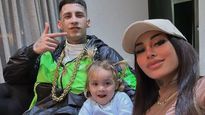 Jamaica es la hija de cuatro años de L-Gante y Tamara Báez.