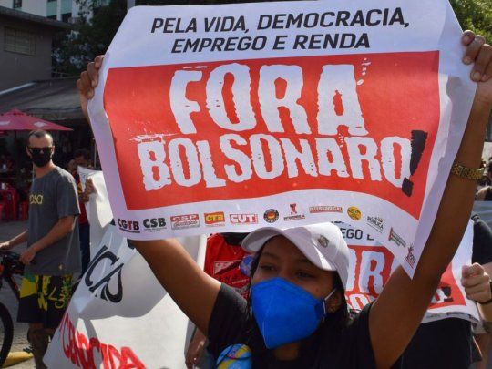En todo Brasil hubo manifestaciones contra el presidente Jair Bolsonaro.&nbsp;
