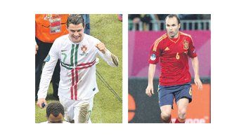 Al Portugal de Ronaldo lo viste Nike, mientras que a la España de Iniesta -favorita en el torneo- la provee la alemana Adidas.