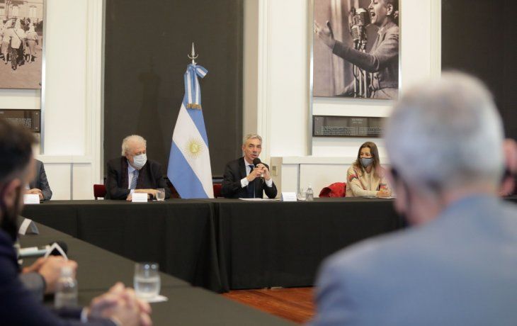 El ministro de Transporte, Mario Meoni, encara la agenda pospandemia.&nbsp;