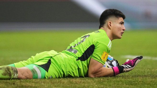 Jeremías Florentín, arquero del seleccionado argentino Sub-17