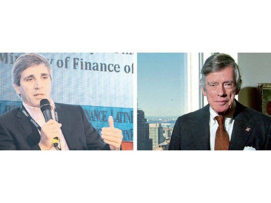 Luis Caputo y Thomas Griesa