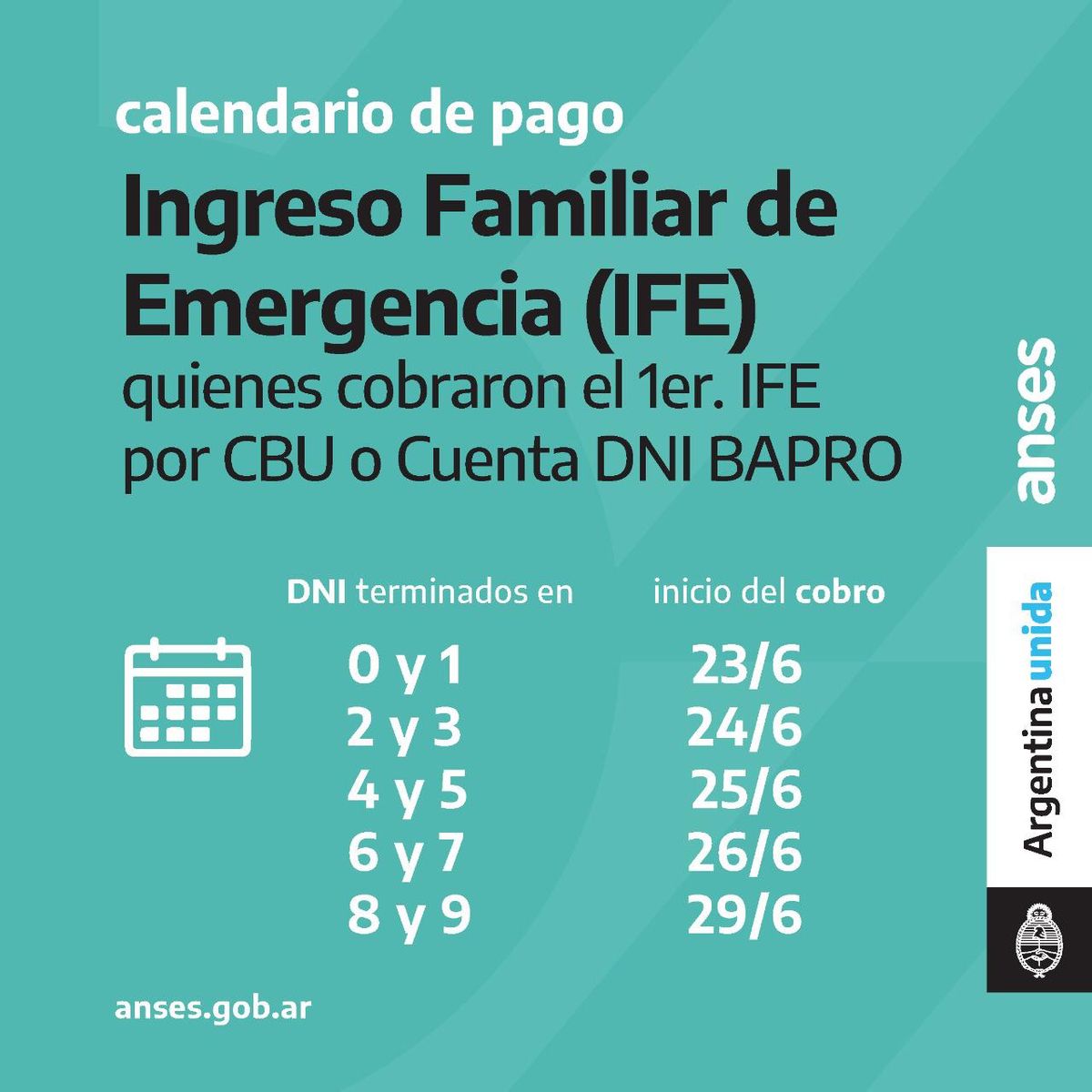 Cronograma Anses De Ife Con Cbu Quienes Cobran Desde Hoy