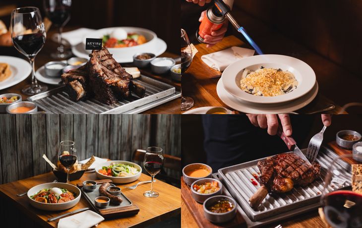 Cortes such as the eye of bife with bone and the special roast are protagonists of the menu thought for meat lovers. Cortes such as the eye of bife with bone and the special roast are protagonists of the menu thought for meat lovers.