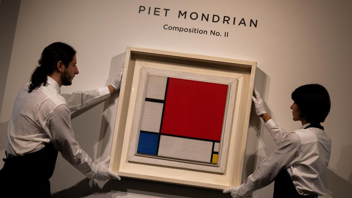 Mondrian rompió su propio récord: pagaron más de 50 millones por una de sus obras