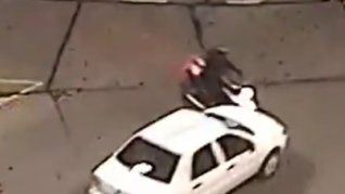 Así fue el impactante choque entre el vehículo y la moto en Tigre