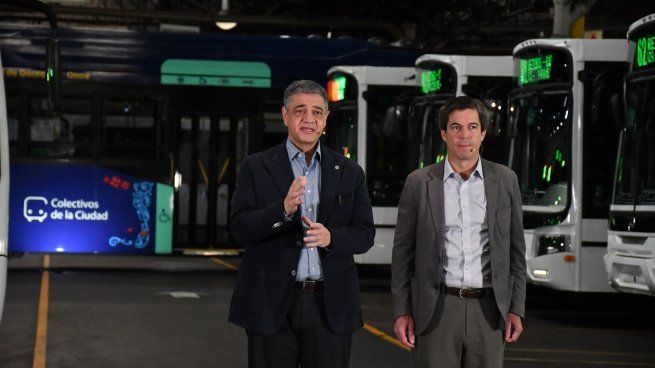 Jorge Macri hizo importantes anuncios en referencia a las 31 líneas de colectivos de la Ciudad.