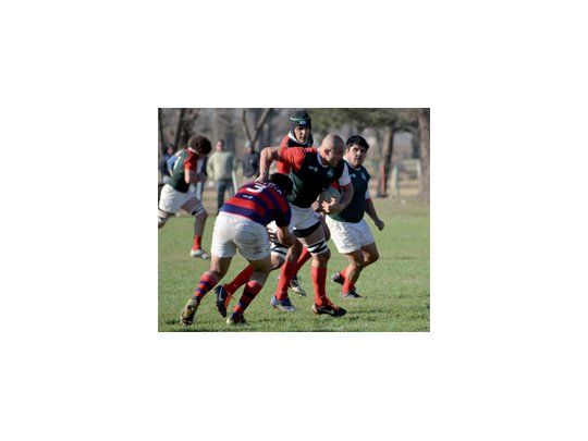 No pudo. Rodrigo Bruno, tercera línea de Jockey de Villa María. En el sur provincial se impuso La Tablada. Rumbo al Campeonato Argentino