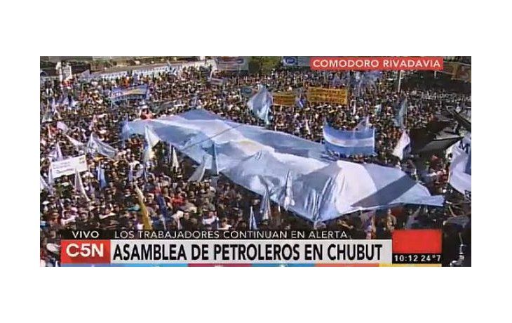Si no resuelven el problema, en 5 días tendrán un país sin gas y sin petróleo