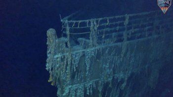 El naufragio del barco se hundió en 1912.